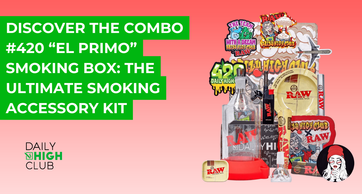 Discover the Combo #420 “El Primo” Smoking Box: The Ultimate Smoking Accessory Kit
