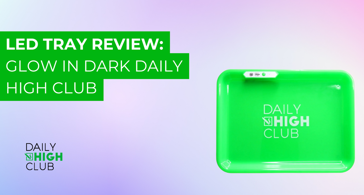 What is the GlowTray x Daily High Club Rechargeable LED Rolling Tray?