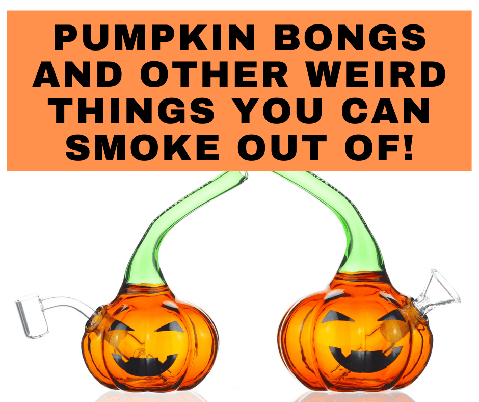 Smoke to Table: Pumpkin Bong and Other Weird Things to Smoke Out Of
