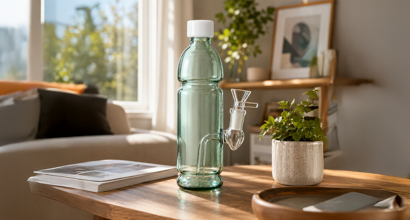 Terpade Bottle Bong Review: Smooth Hits in a Compact Bottle Design