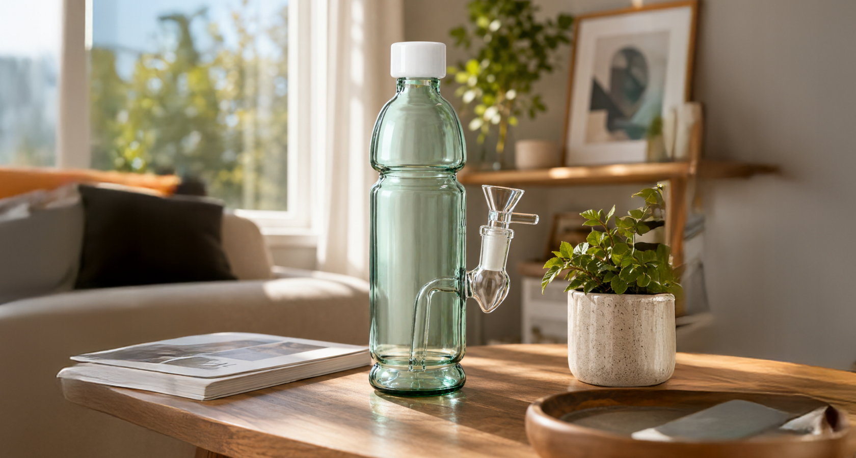 Terpade Bottle Bong Review: Smooth Hits in a Compact Bottle Design