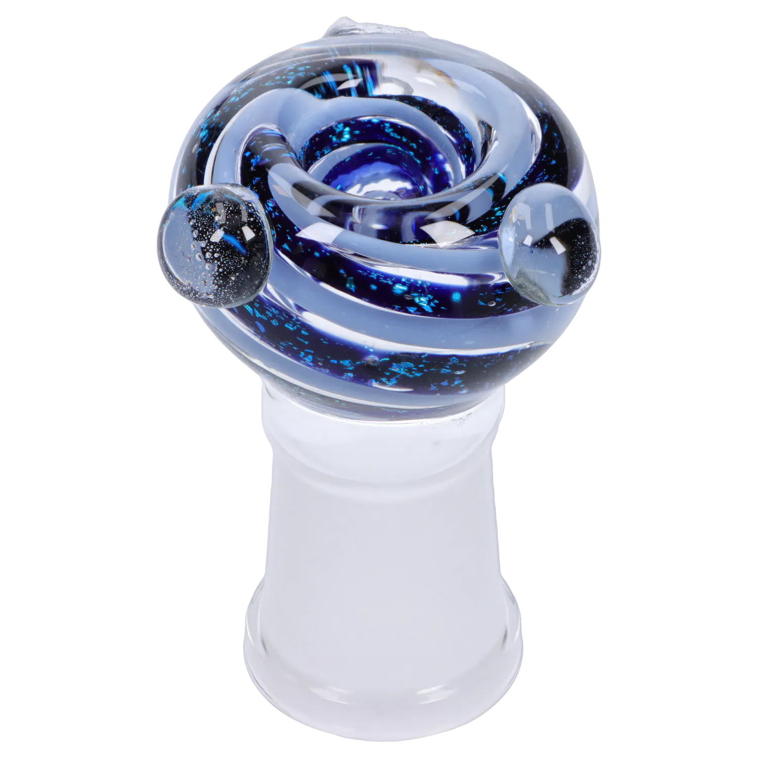 DHC Fumed Dichro & Solid Color Cane Bowl - Female 18mm