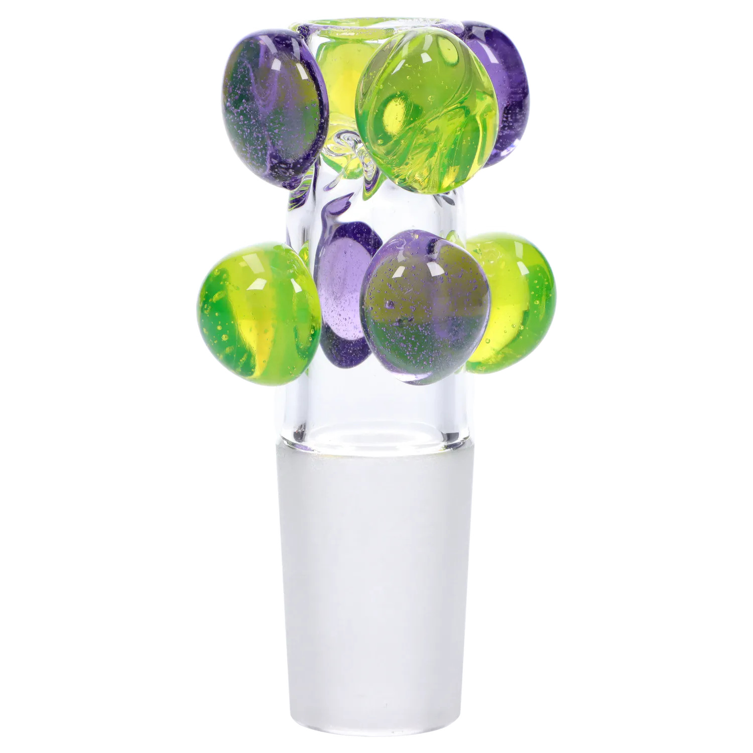 DHC Clear Bowl with Color Marbles - Green Slime - 18mm