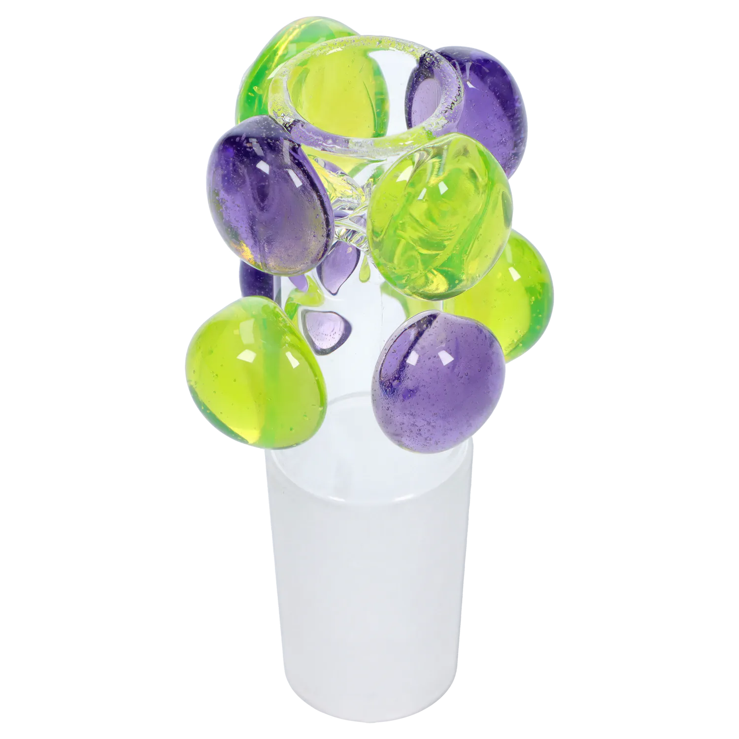 DHC Clear Bowl with Color Marbles - Green Slime - 18mm