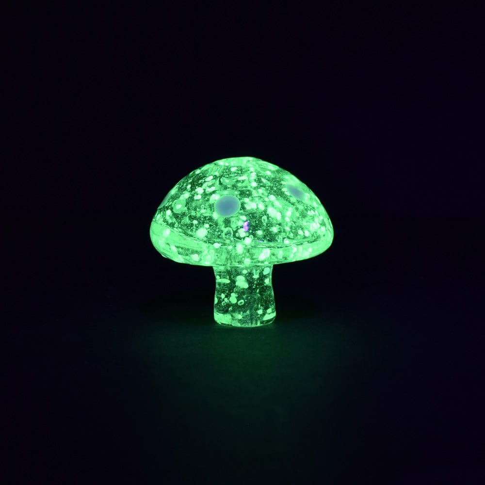 Worked Mushroom Carb Caps - 1"x1.2" / Colors Vary