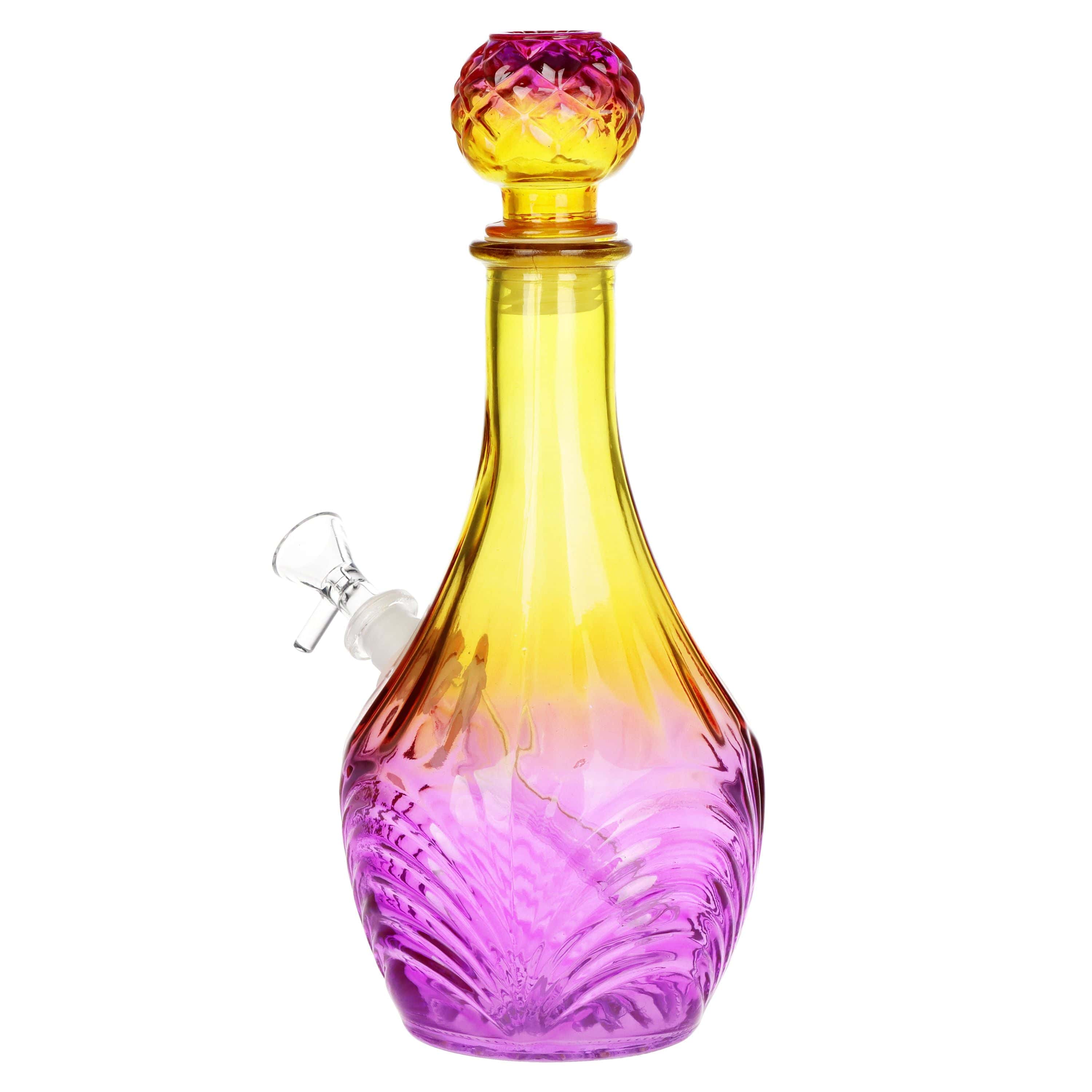SeshGear Vintage Ombre Glass Water Pipe - 11" / 14mm F / High Stripe / Colors Vary