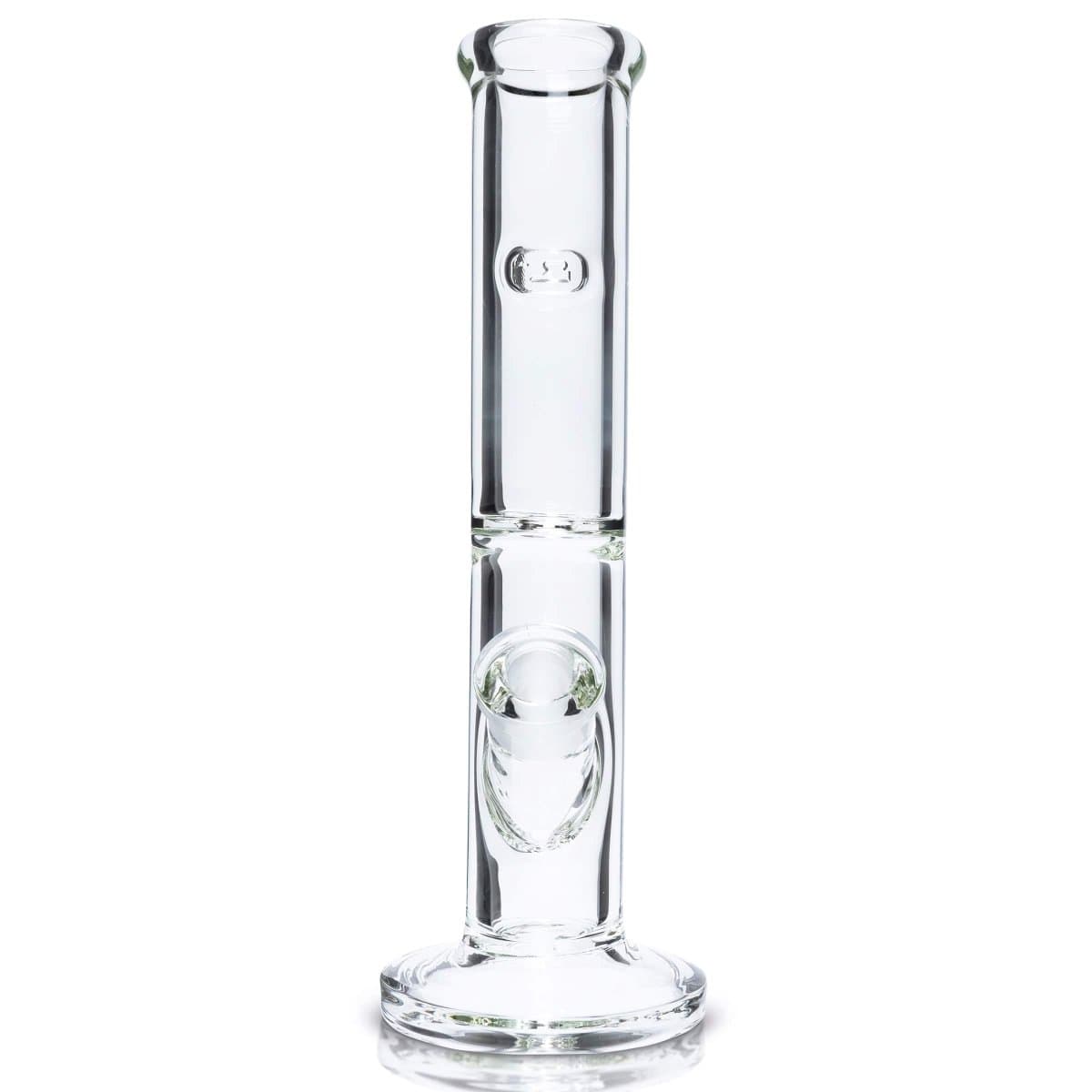 A front view of the 12-inch Tank Straight Tube Bundle, showcasing the clear glass tube against a plain white background.