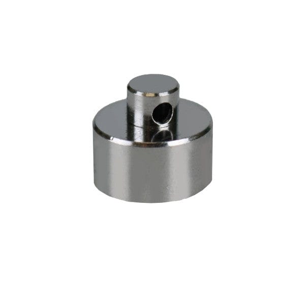 Close-up of the Yocan Evolve Plus Coil Cap – 5 Pack, showing a metallic, cylindrical cap against a plain white background.